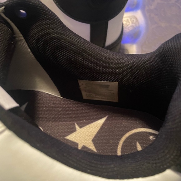 YUMS Cookies and Cream White and Black Men's Sneakers - Picture 4 of 5